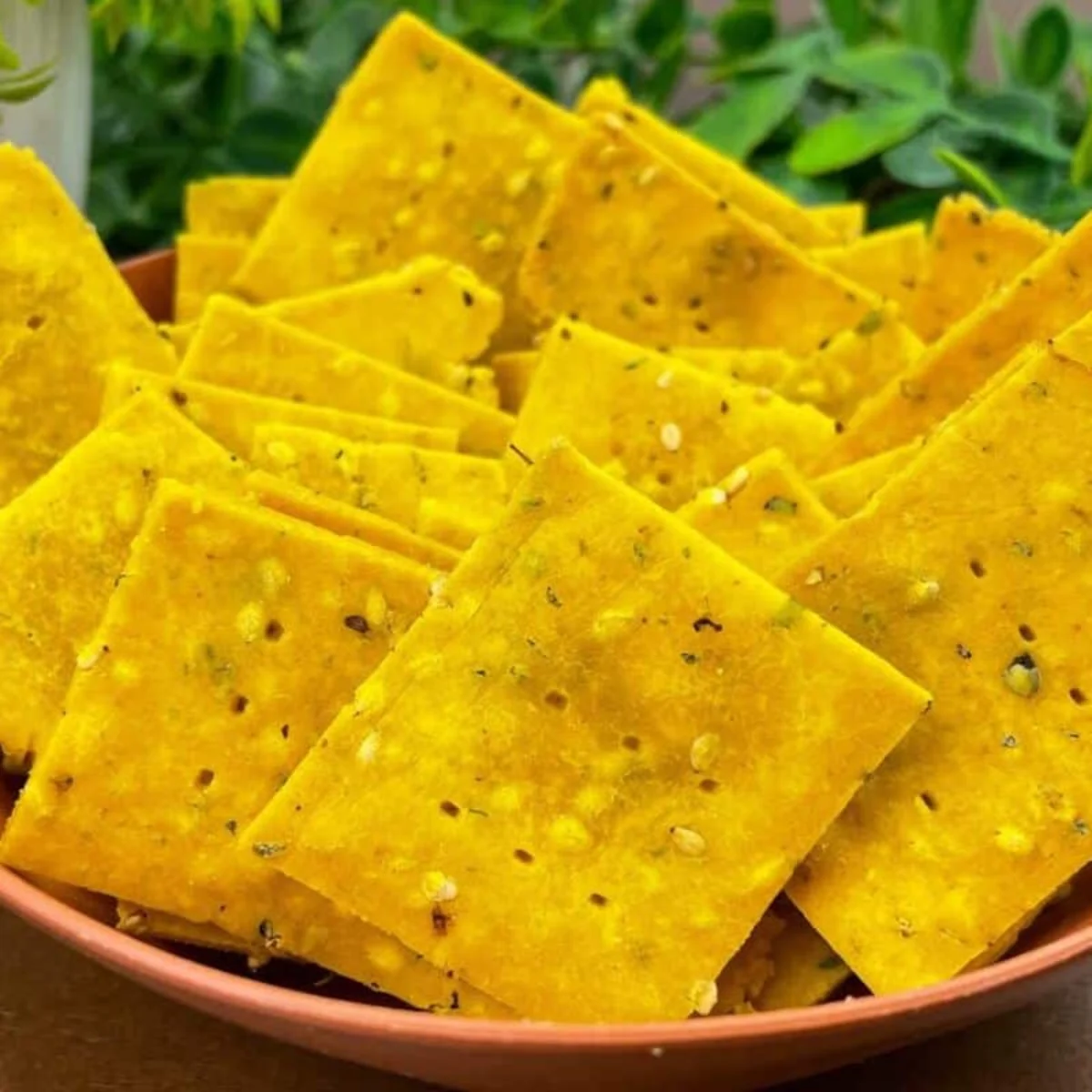 Biscoito salgado sem glúten, sem leite e sem ovo