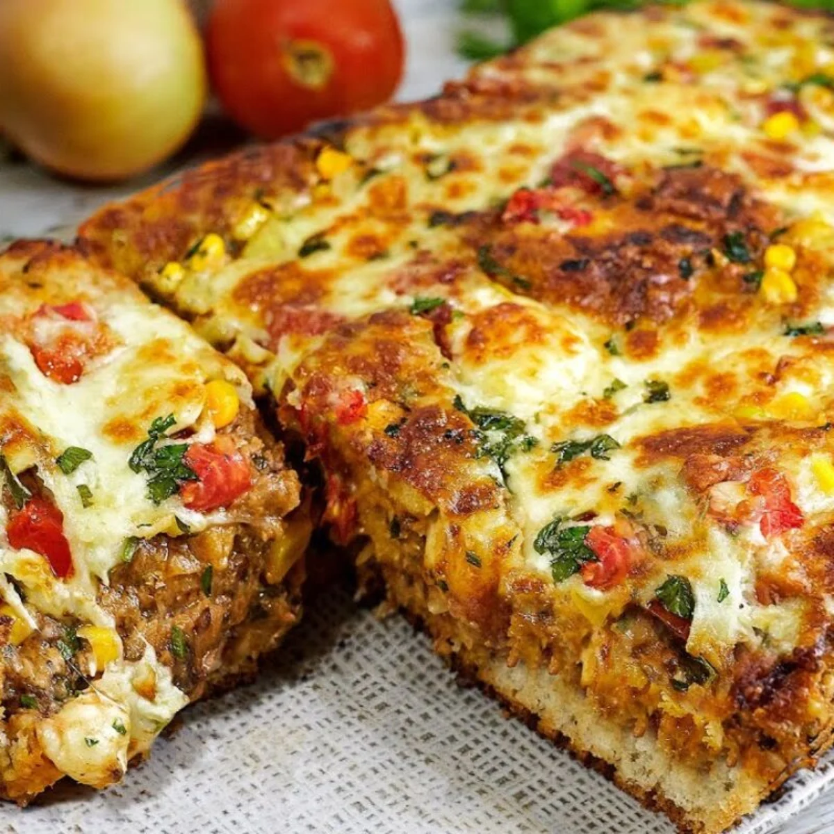 Torta de sardinha com massa leve e recheio generoso