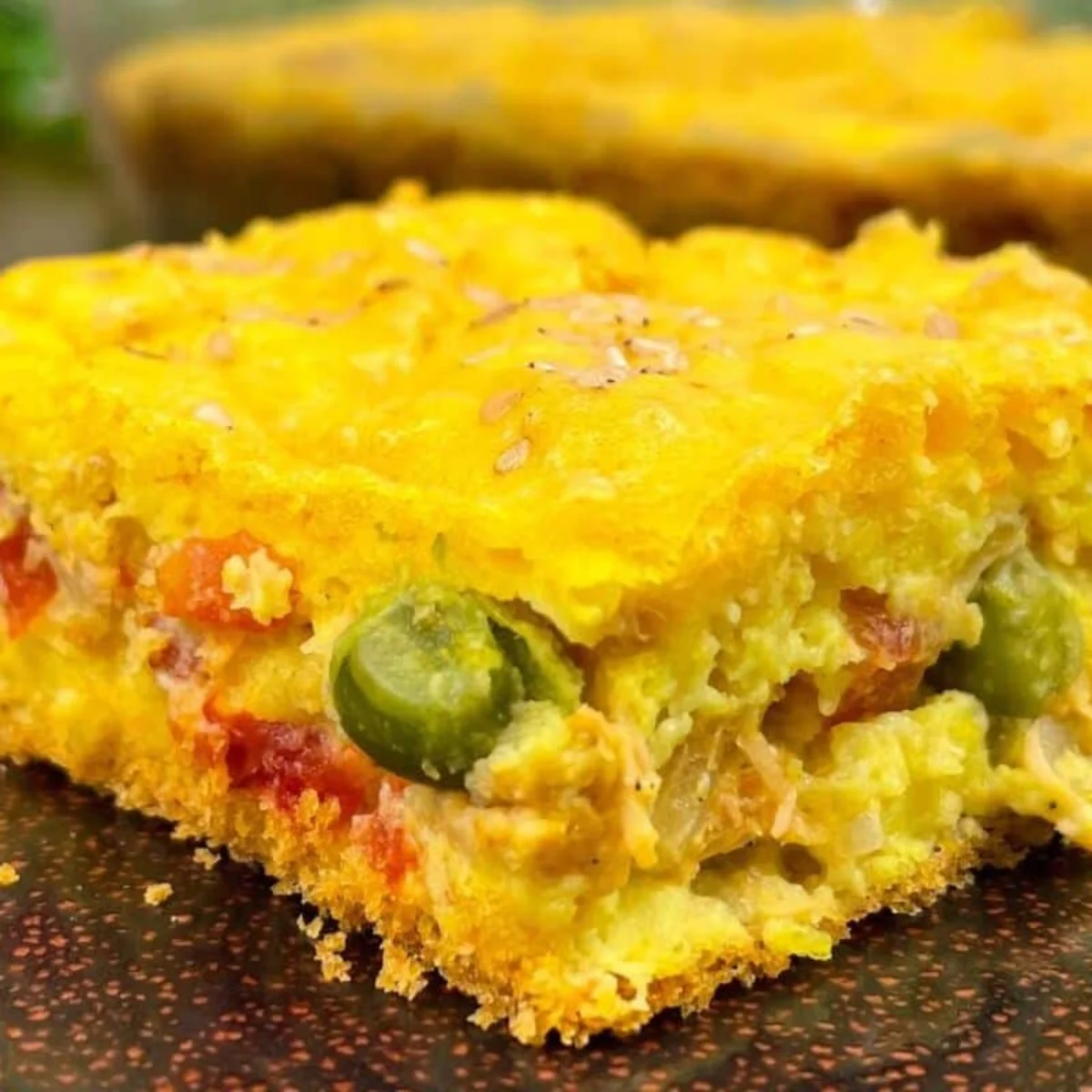 Torta salgada sem glúten e sem leite, feita no liqui